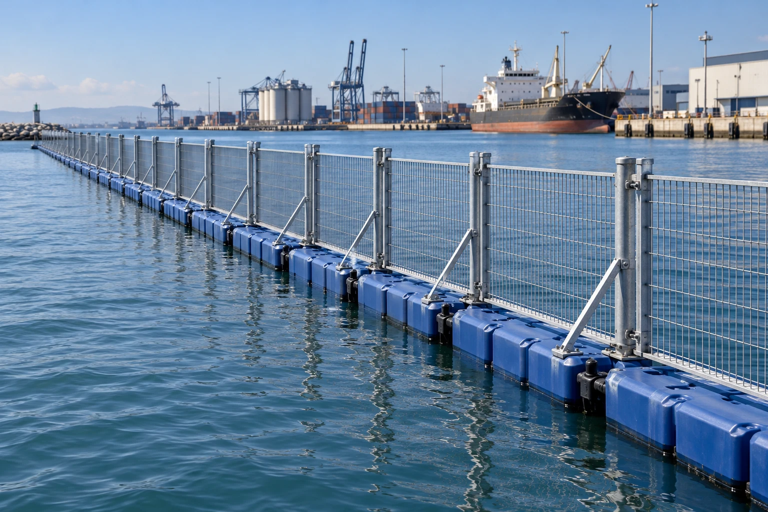 Marine security fencing