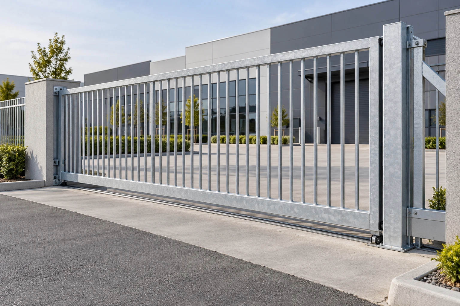 Sliding security gate